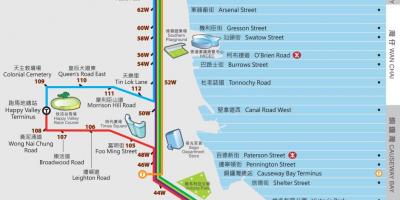 홍콩 ding ding 트 맵