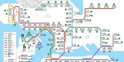 홍콩 bus 지도