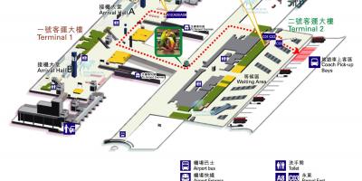 홍콩 공항 지도