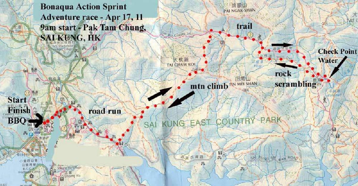 Sai Kung 맵 홍콩