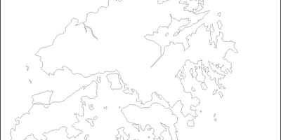 홍콩 지도 개요