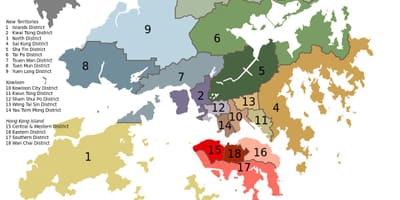 홍콩,홍콩 지역